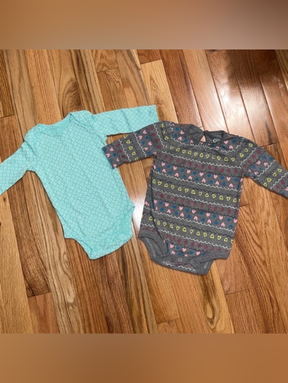 Carter’s/Circo Baby Girl Long-Sleeve Bodysuits